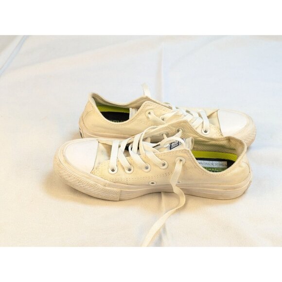 Chuck Taylor 2 Men’s 4 Women’s 6 Preowned Nice Converse Shoes Lunarlon - Picture 11 of 15